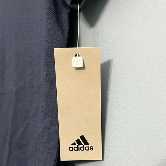 Boys 12 month Adidas Blue Polo Short Sleeve Jumpsuit Romper - Picture 6 of 11